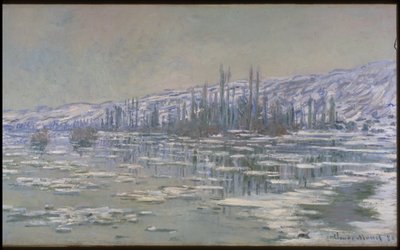 Buzun Parçalanması (La Débâcle veya Les Glaçons) by Claude Monet