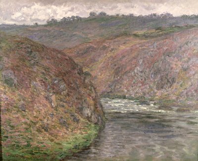 Creuse, Karanlık hava by Claude Monet