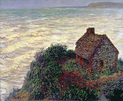 Gümrük Memuru Evi, Varengeville, 1882 by Claude Monet