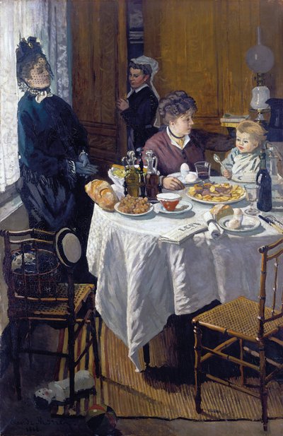 Öğle yemeği by Claude Monet