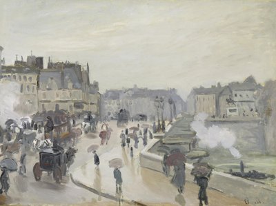 Pont Neuf by Claude Monet