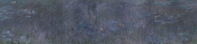 Nilüferler - Ağaç Yansımaları by Claude Monet
