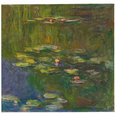 Nilüfer Göleti, 1919 by Claude Monet