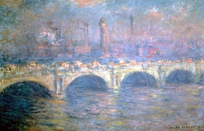 Waterloo Köprüsü, Londra, 1903 by Claude Monet