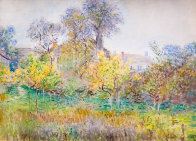 meyve bahçesi, c. 1874 (tuval üzerine yağlı boya) by Claude Monet