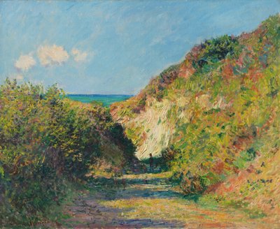 Batık yol, 1882 by Claude Monet