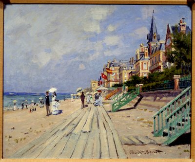 Trouville Plajı. Claude Monet