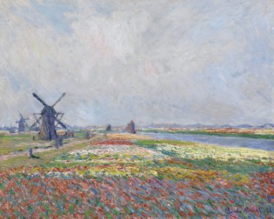 Lahey par Monet yakınlarındaki Lale tarlaları, Claude (1840-1926). Tuval üzerine yağlı boya, ebat : 66x81,5 by Claude Monet