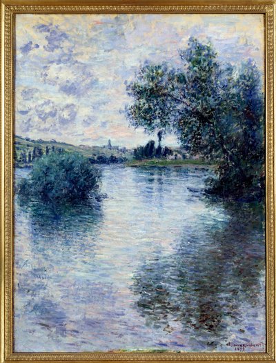 Vetheuil Tablosu Claude Monet (1840-1926) 1879 Güneş. 0.8x0.6 m Rouen, Güzel Sanatlar Müzesi by Claude Monet
