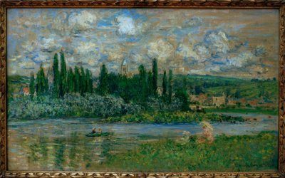 Vue de Vetheuil (Ansicht von Vetheuil sur Seine) by Claude Monet