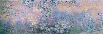 Nilüferler (İrisli Nilüferler Göleti) by Claude Monet