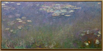 Nilüferler Agapanthus, c. 1915-26. by Claude Monet
