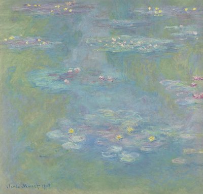 Su zambakları; su perileri, 1908 by Claude Monet