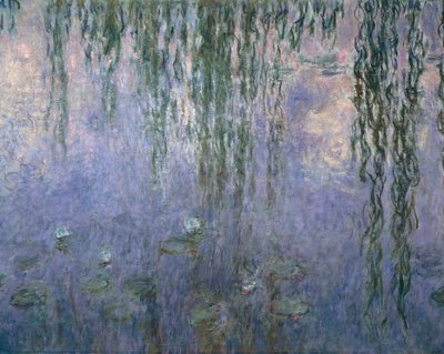 Nilüferler, Claude Monet, detay by Claude Monet