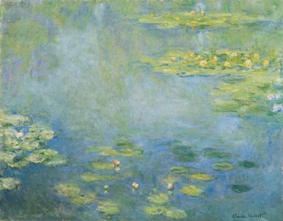 Nilüferler (tuval üzerine yağlı boya) by Claude Monet