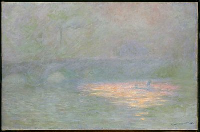 Waterloo Köprüsü by Claude Monet