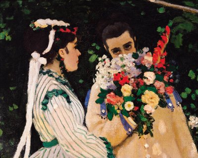 Bahçedeki Kadınlar, detay, 1866 civarı (tuval üzerine yağlı boya) by Claude Monet