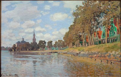 Zaandam (Hollanda) by Claude Monet