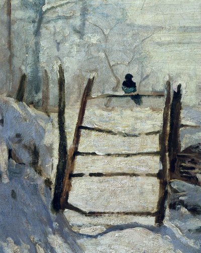 saksağan, 1868-1869 by Claude Monet