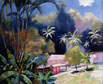 Tropikal Orman, Martinik by Claude Salez