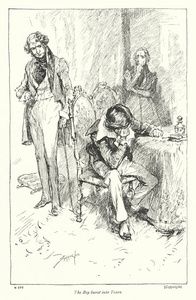Disraeli'nin Coningsby (lito) için illüstrasyon by Claude Shepperson