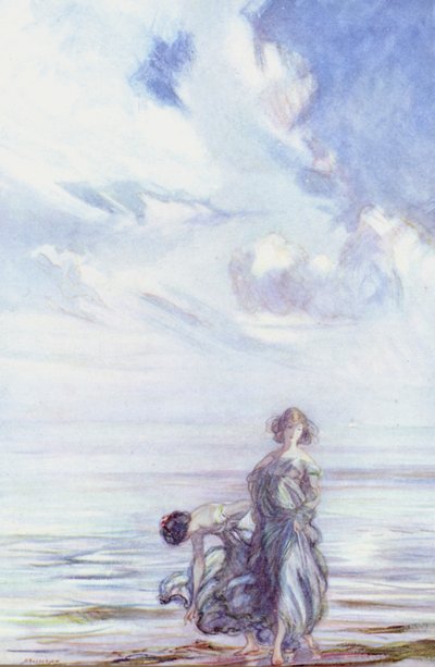 John Keats, Sonnet - GAW (renkli taş) by Claude Shepperson