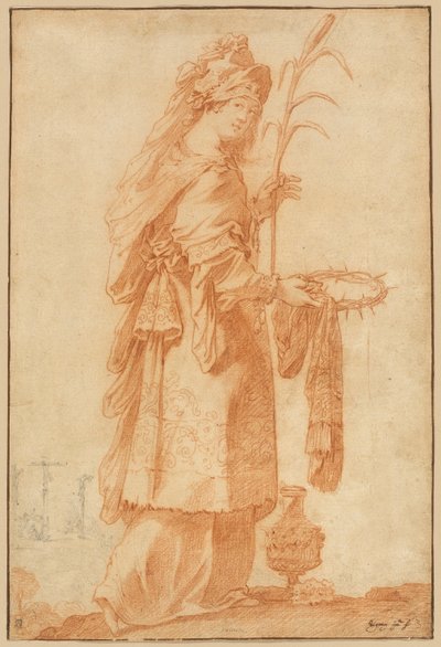 Samian Sibil by Claude Vignon