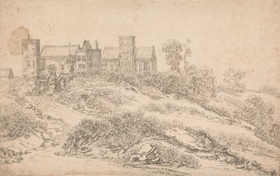 Bir Tudor Malikanesi ve Kilisesi by Claude de Jongh