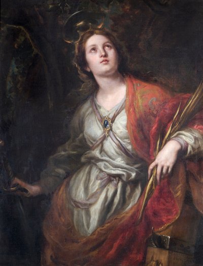 İskenderiye Aziz Catherine by Claudio Coello