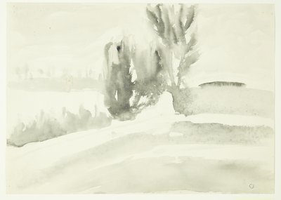 Ağaçlar ile manzara by Claus Johansen