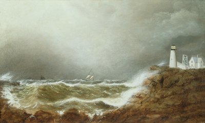 Doğu Noktası Işığı, Gloucester Limanı by Clement Drew