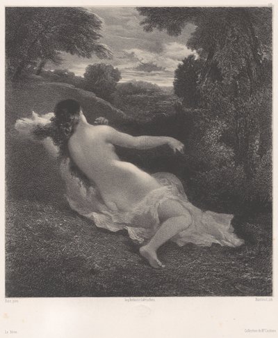 Rüya, yaklaşık 1849-62., yaklaşık 1849-62. by Célestin Nanteuil
