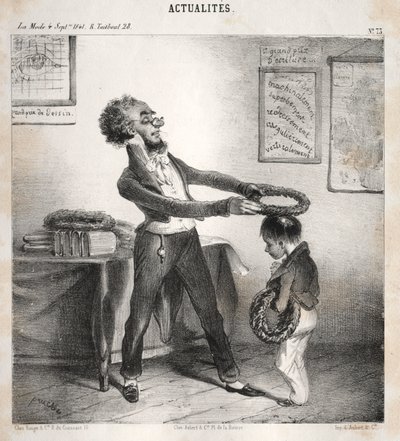 Gerçekler: Ödül dağıtımları, 1841. by Clémente Pruche