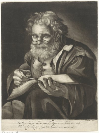 yaşlı adamı okumak by Coenraad Farret