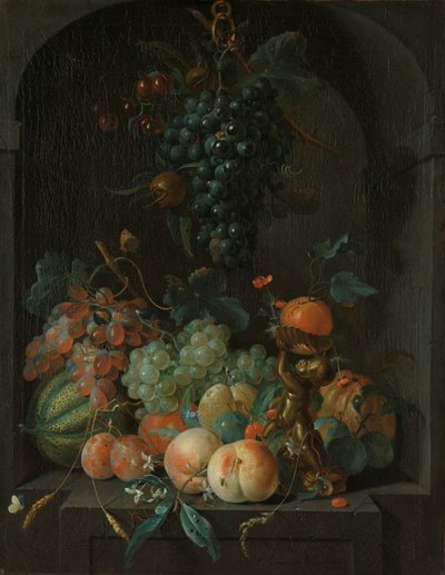 Meyveli Natürmort by Coenraet Roepel