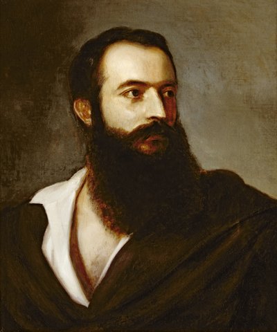 Felice Orsini (1819-58) (tuval üzerine yağlı boya) by Cohl