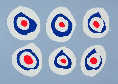 Tabanca, 1998 (tuval üzerine akrilik) by Colin Booth
