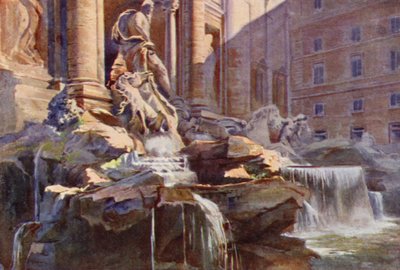 Trevi Çeşmesi, Roma by Commendator Formilli