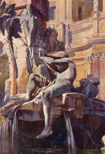 Piazza Navona Çeşmesi, Roma by Commendator Formilli