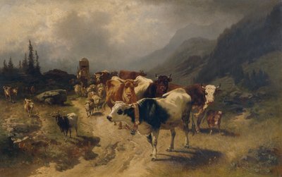 Viehabtrieb by Conrad Bühlmayer