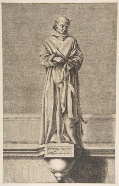 Aziz Stephanus Girandi, 17. yüzyıl. by Conrad Lauwers