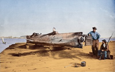 Konfederasyon denizaltısı, Hunley by Conrad Wise Chapman