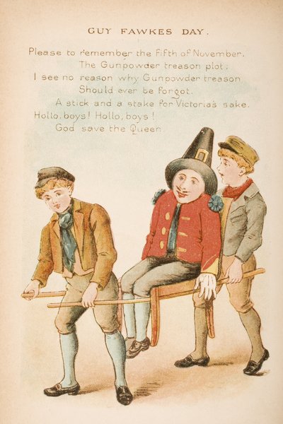 Guy Fawkes Day, Frederick Warne und Co. tarafından yayınlanan 