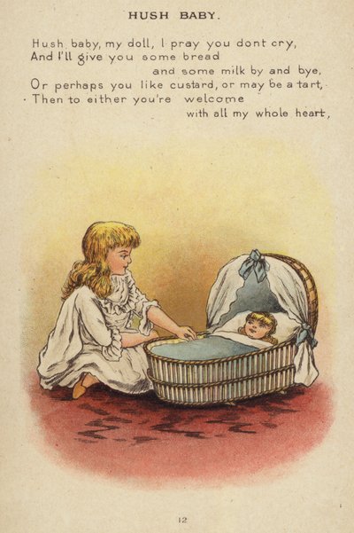 Tekerleme: Hush Baby (chromolitho) by Constance Haslewood