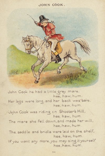 Tekerleme: John Cook (chromolitho) by Constance Haslewood
