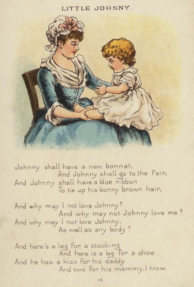 Tekerleme: Küçük Johnny (chromolitho) by Constance Haslewood