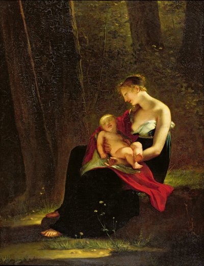 mutlu anne by Constance Marie Mayer-Lamartiniere