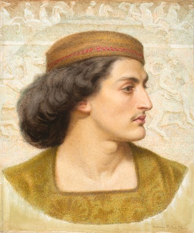 Tito Melema'nın Portresi by Constance Phillott