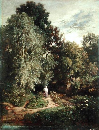 Küçük Bir Ormanda Yol, 1860