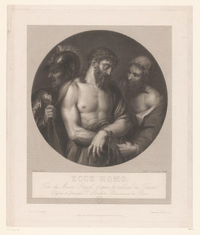 Ecce Homo Ecce Homo (nesne üzerindeki başlık) by Constant Louis Antoine Lorichon